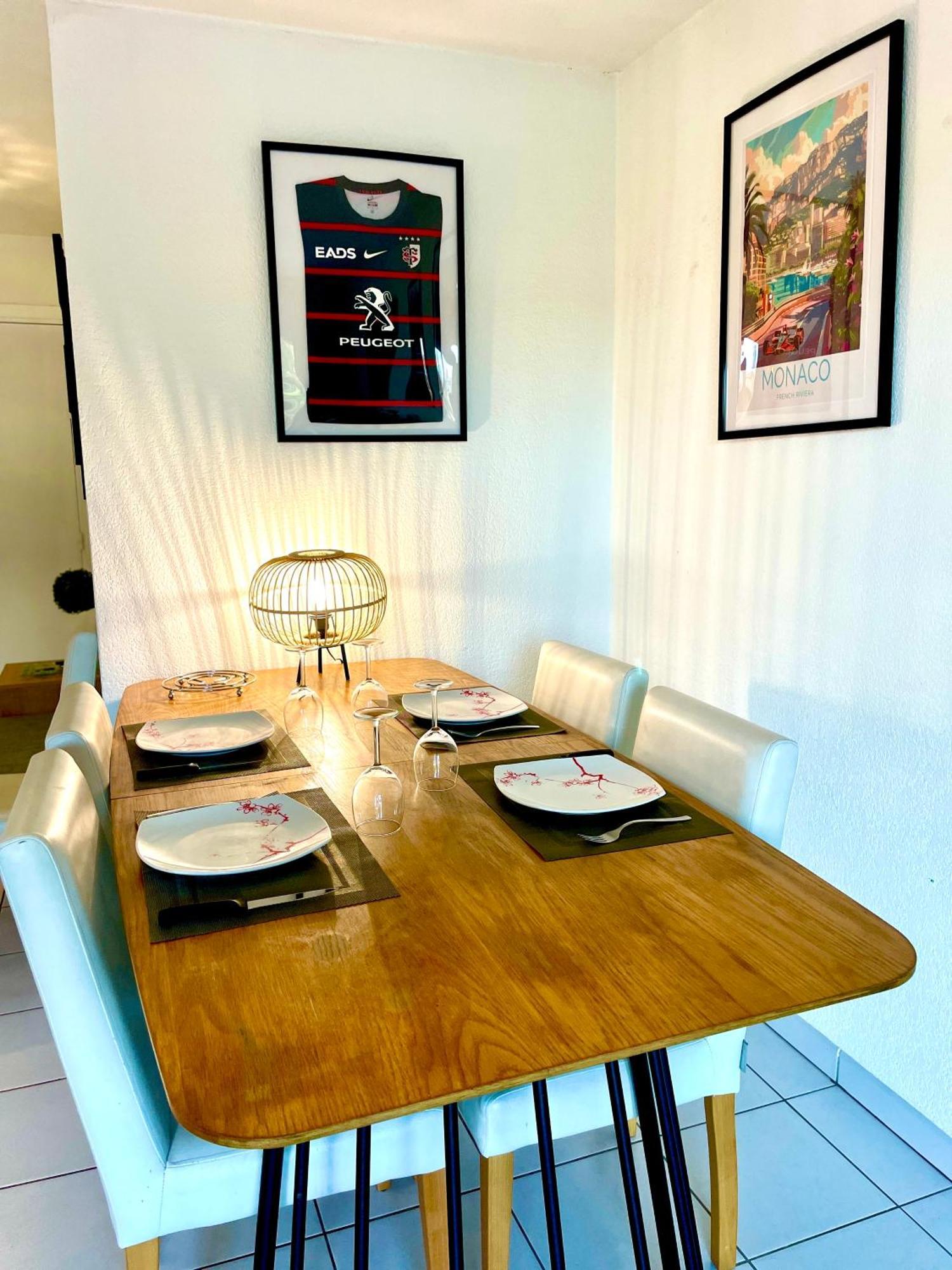 Bel Appartement T3 De 60M2 Avec Parking, Terrasse, Proche Du Metro Et Du Periph 圖盧茲 外观 照片