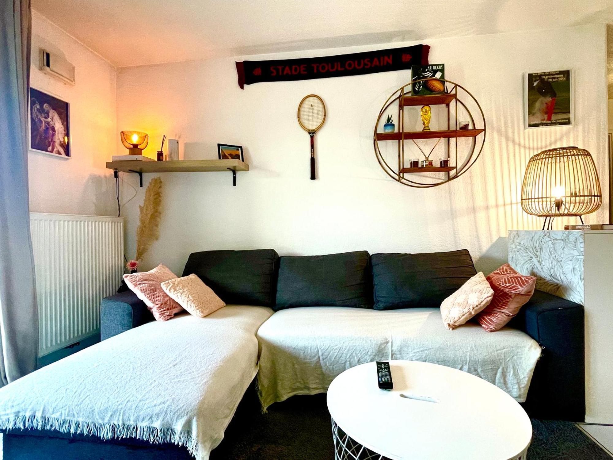 Bel Appartement T3 De 60M2 Avec Parking, Terrasse, Proche Du Metro Et Du Periph 圖盧茲 外观 照片