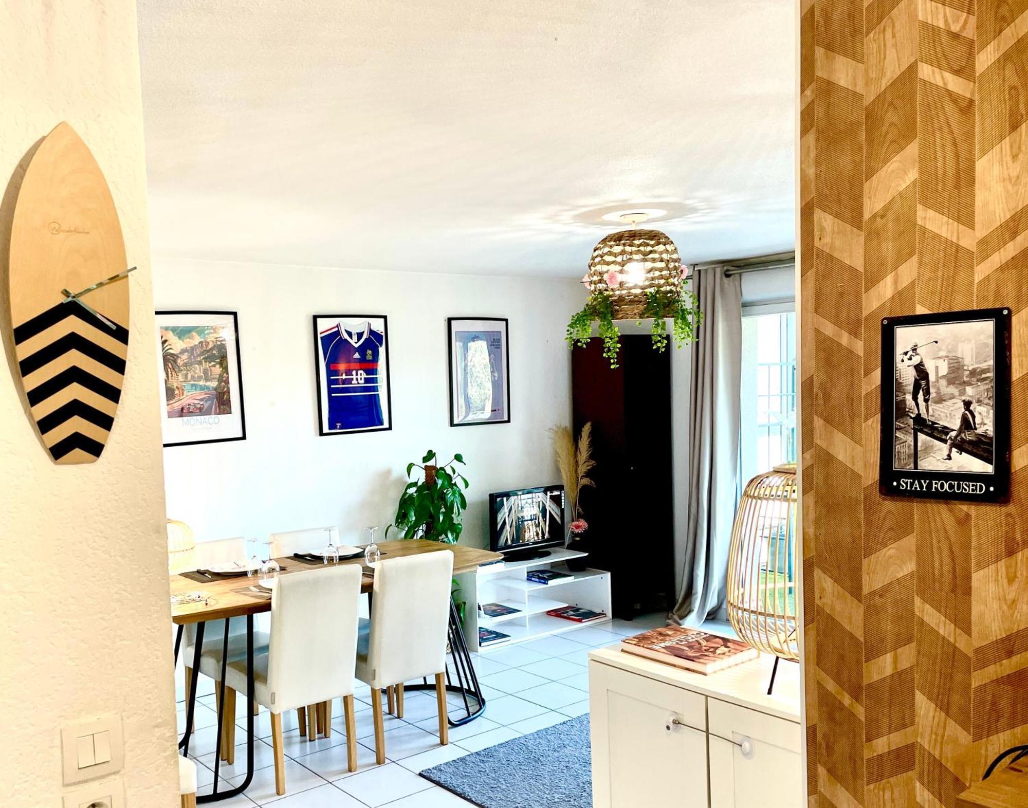 Bel Appartement T3 De 60M2 Avec Parking, Terrasse, Proche Du Metro Et Du Periph 圖盧茲 外观 照片