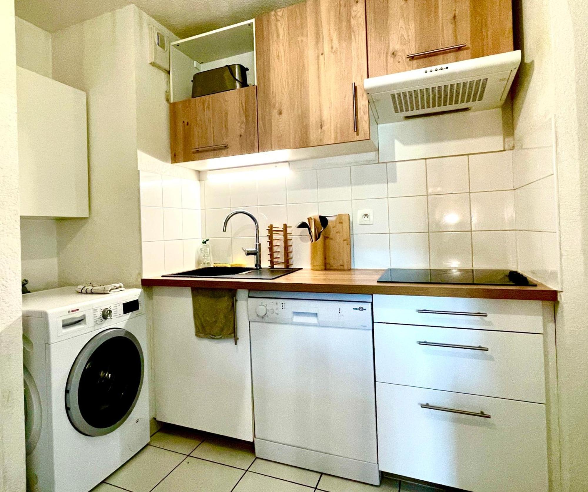 Bel Appartement T3 De 60M2 Avec Parking, Terrasse, Proche Du Metro Et Du Periph 圖盧茲 外观 照片