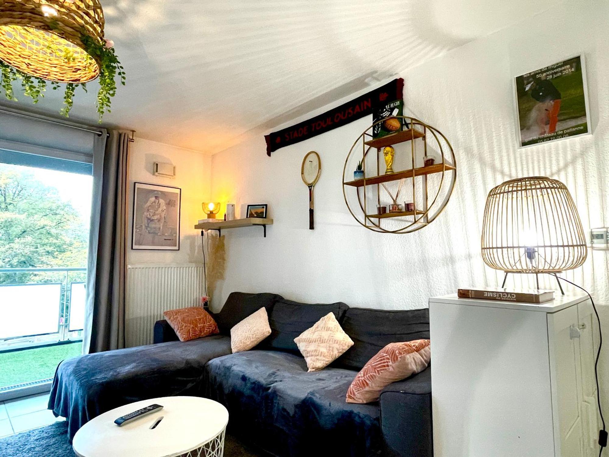 Bel Appartement T3 De 60M2 Avec Parking, Terrasse, Proche Du Metro Et Du Periph 圖盧茲 外观 照片